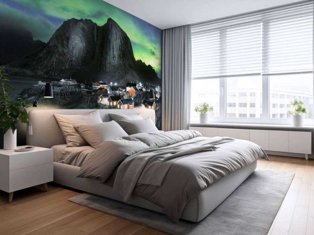 Nordlys over Hamnøy