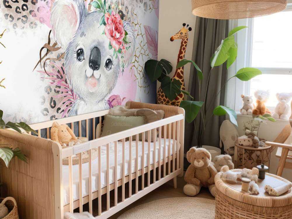 Koalababy i savannen