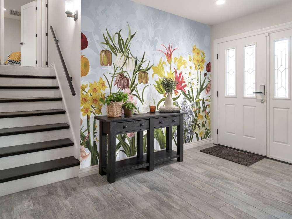 Vårblomster - Skyet himmelblå