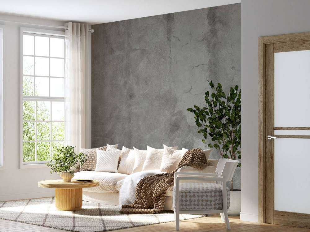 Beton med udtømmende revner