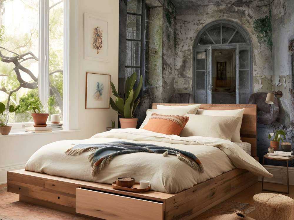 Gang i et forladt hus