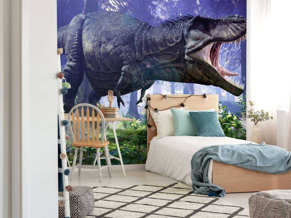 Tyrannosaurus Rex ved søen