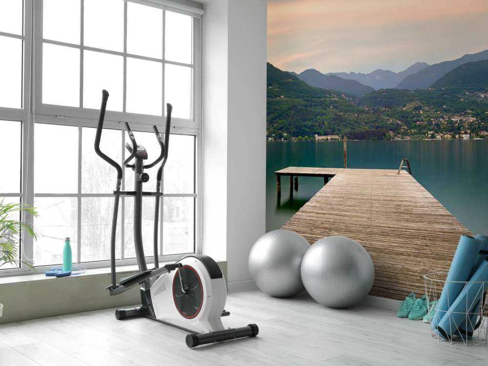 Anløbsbro ved Gardasøen