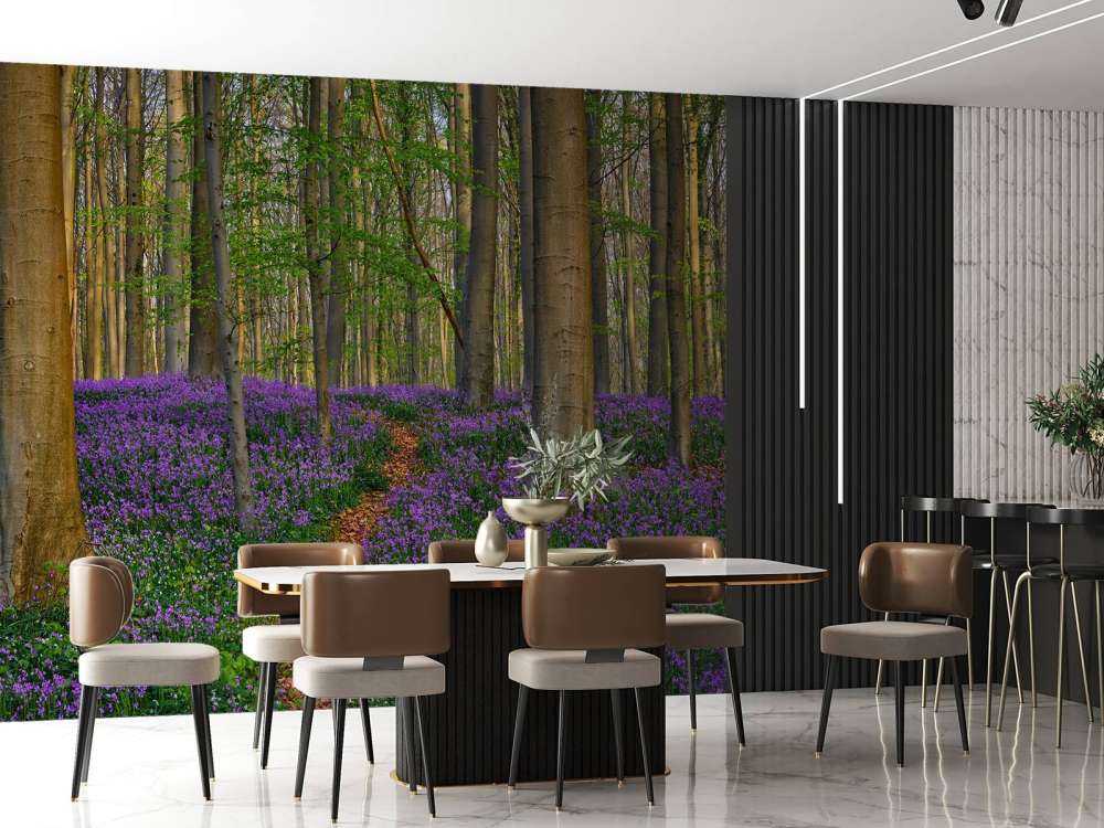 Flot sti gennem skoven