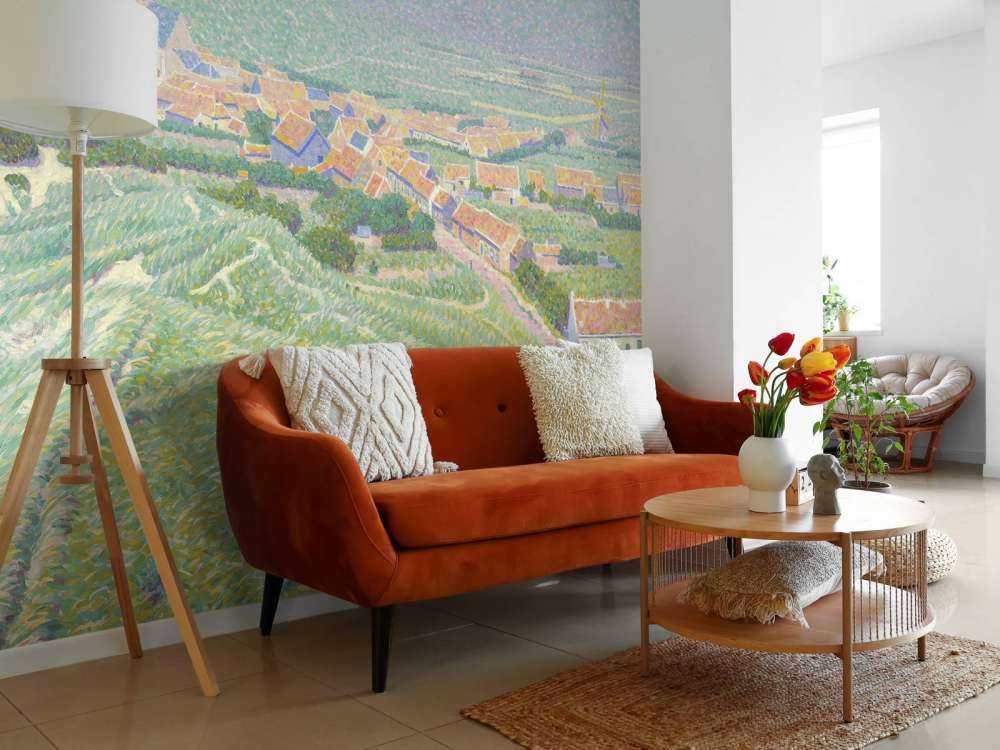 Udsigt over landsbyen Zoutelande