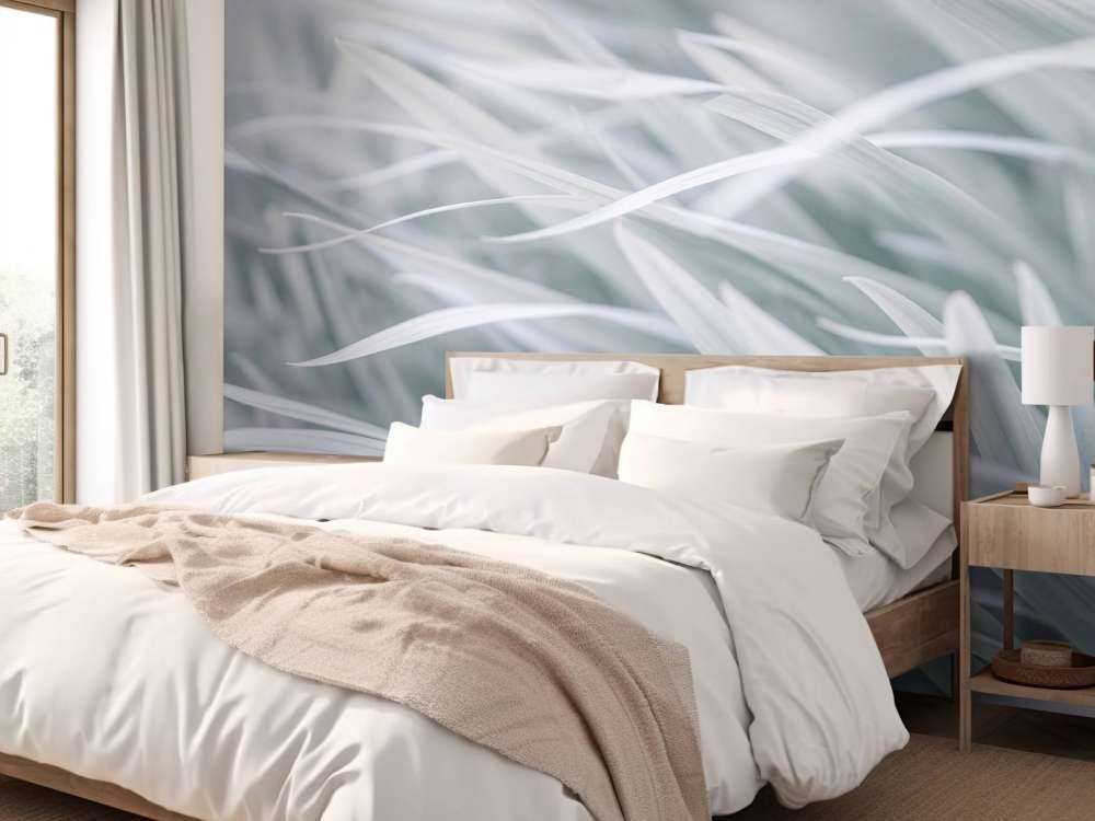 Græsblade nærbillede