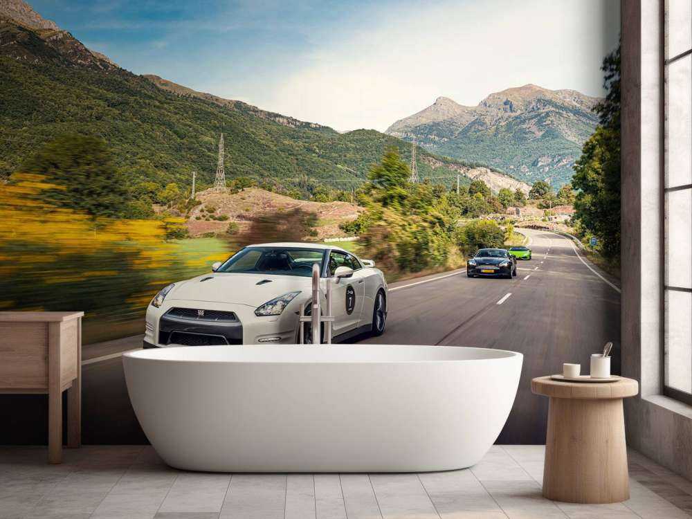 Nissan GT-R-r i fuld fart