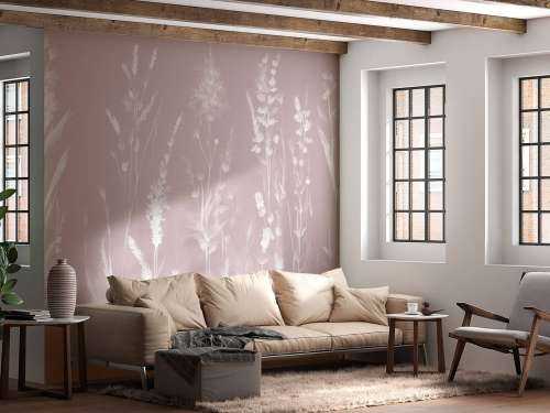 Lavendel Eng Sømløs Blush Pink