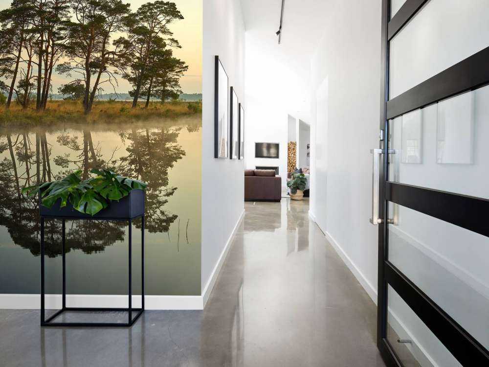 Refleksion i skovårer