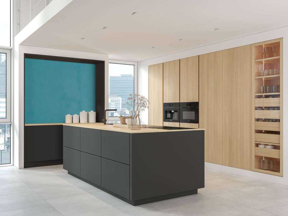 Månesten blå beton