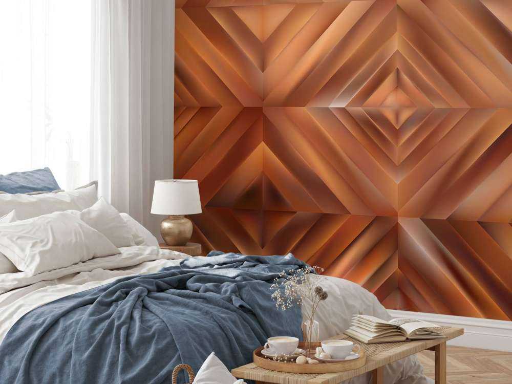 Abstrakt kobber baggrund