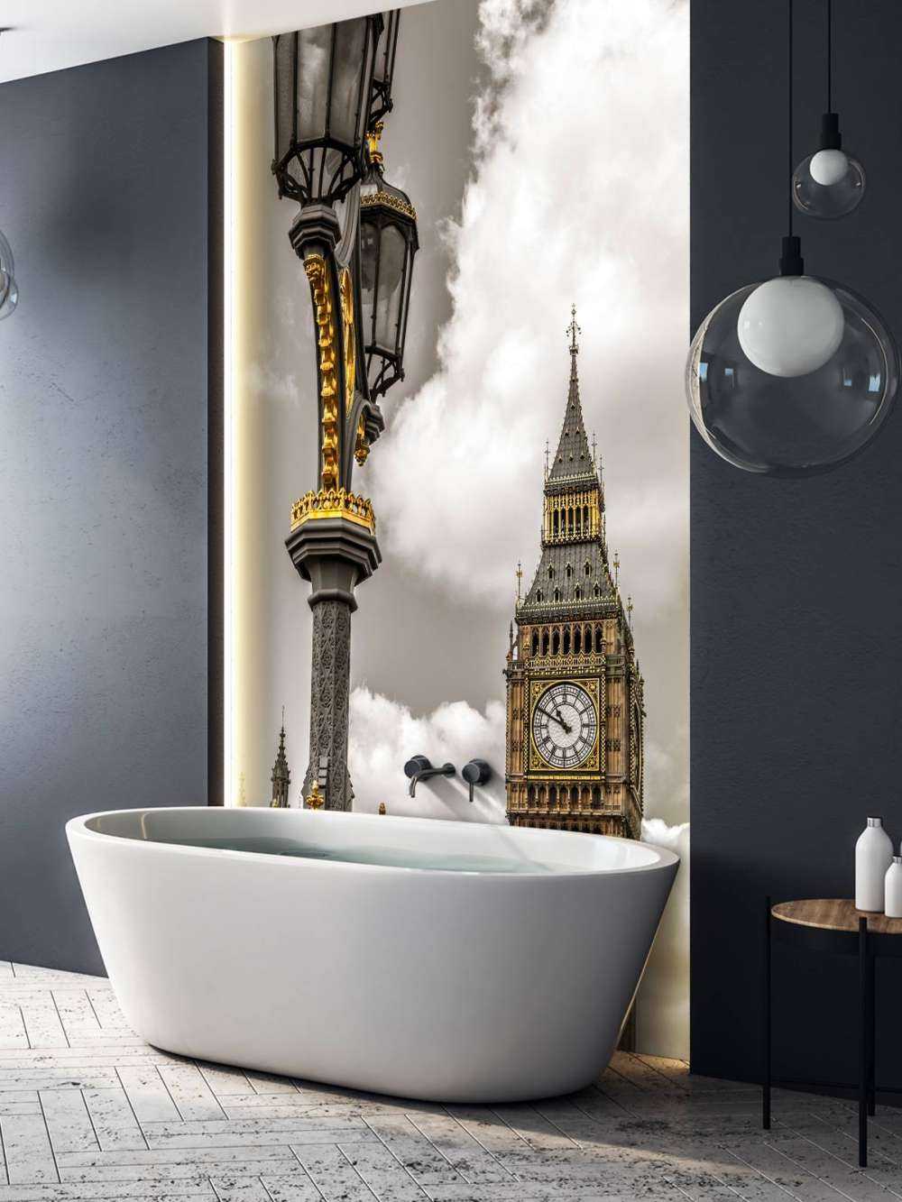 Gadelampe ved Big Ben