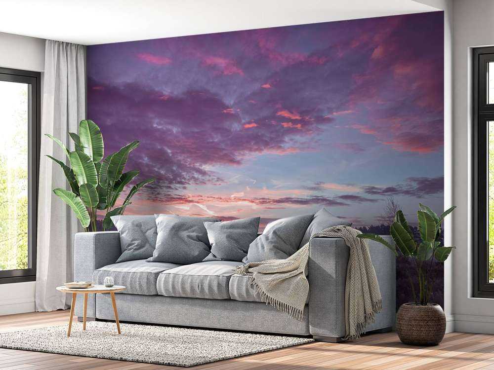Enge under overskyet himmel