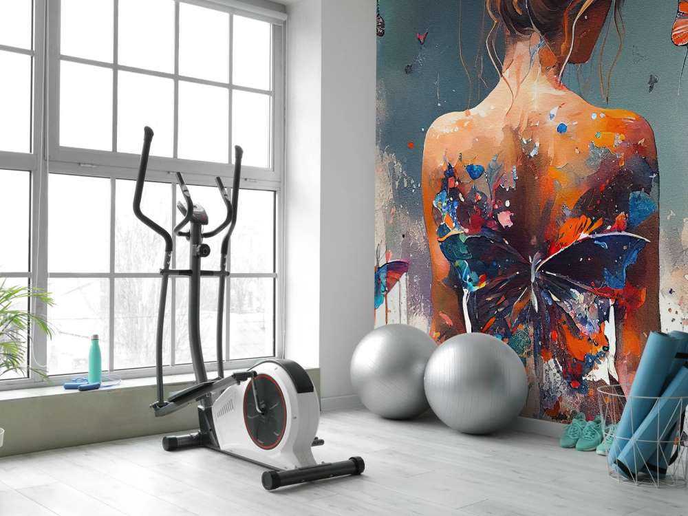 Powerful Butterfly Woman Body #4