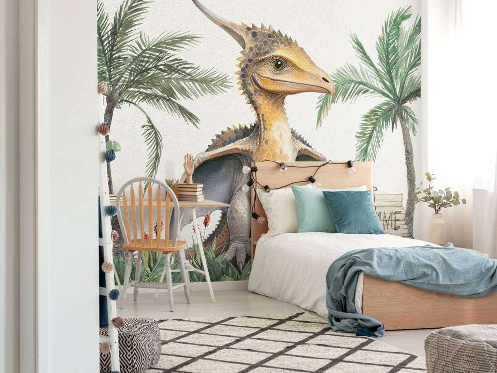 Baby pteranodon i junglen