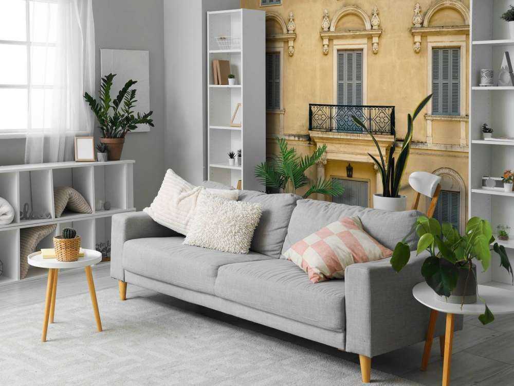 Gammal villa i Italien