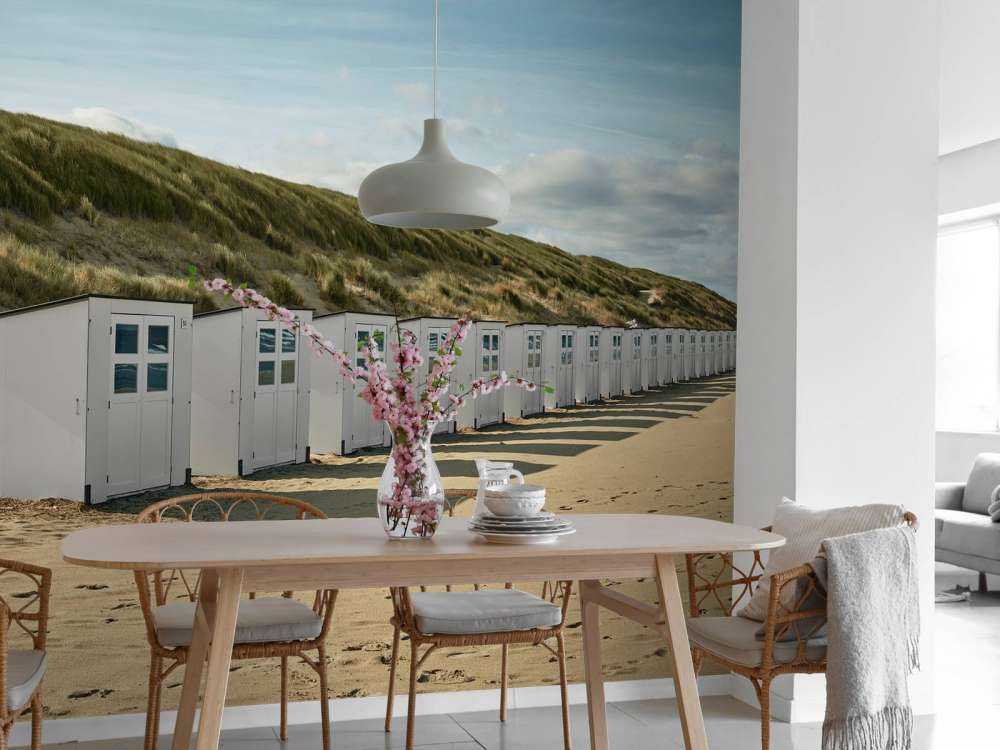 Stugor på stranden