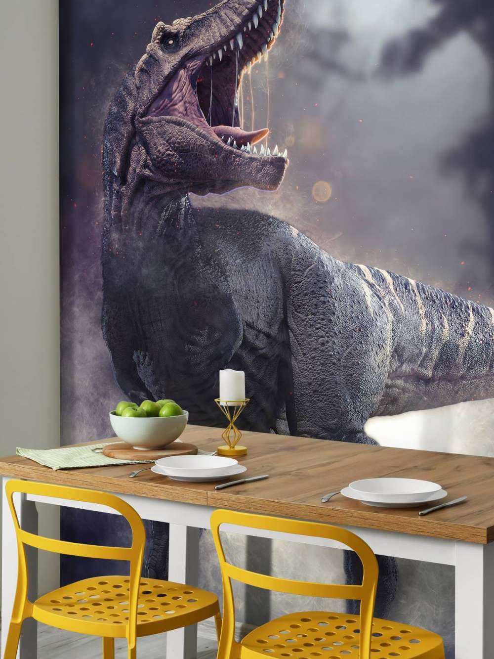 Tyrannosaurus Rex på natten