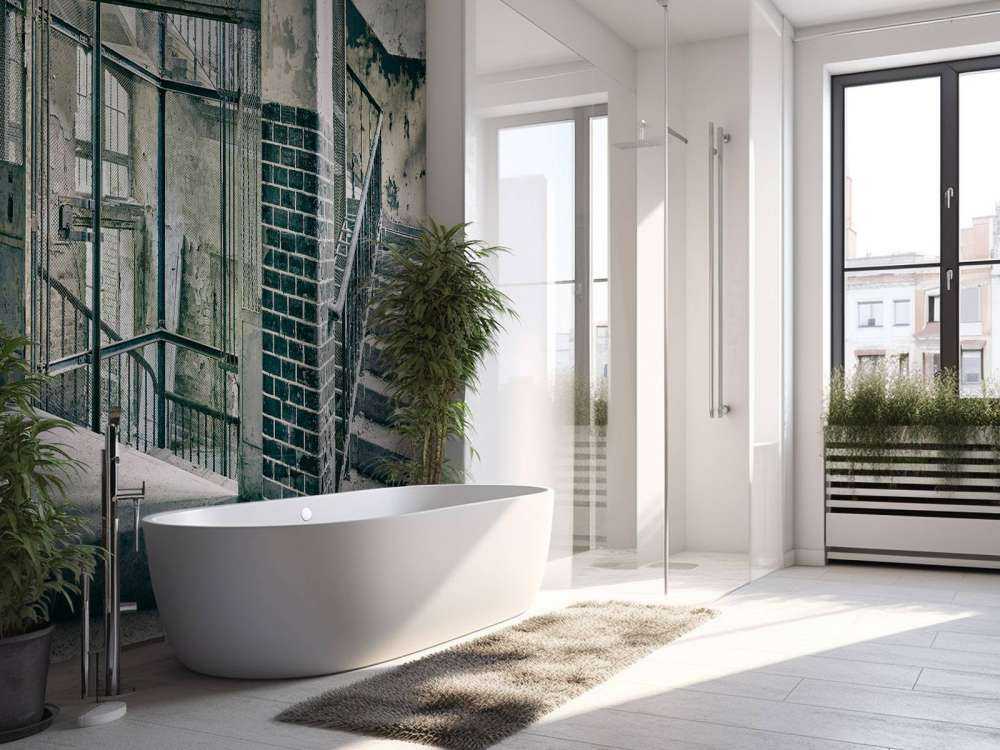 Gamla trappor och hisschakt