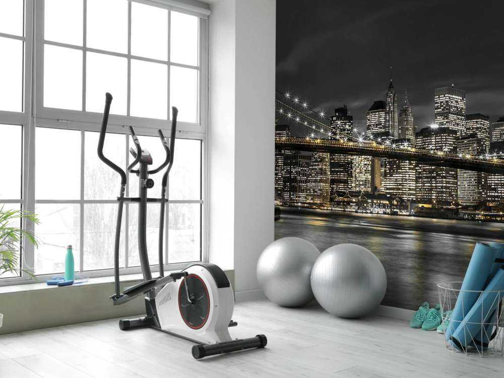 Brooklyn Bridge på natten