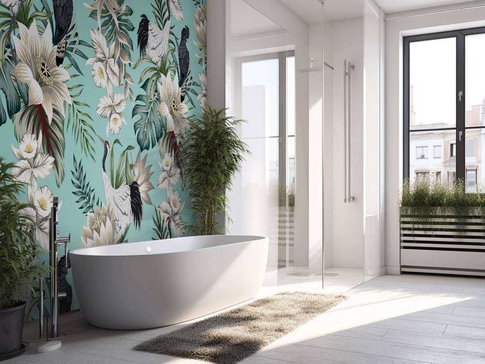 Tranor och papegojor