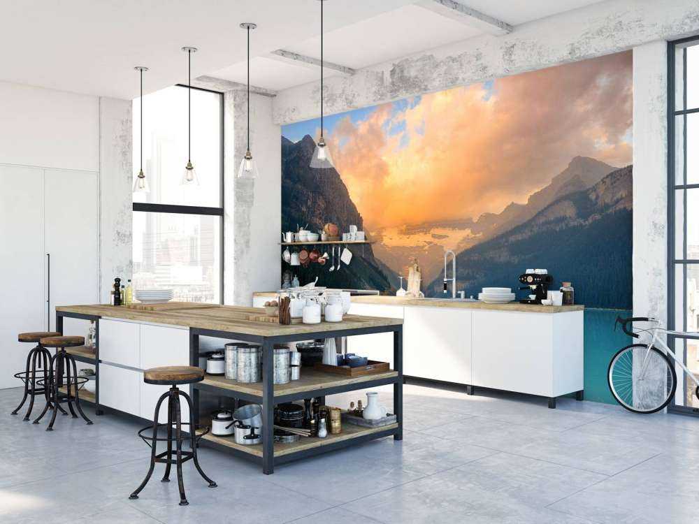 Bergsjö med ett tappningfilter