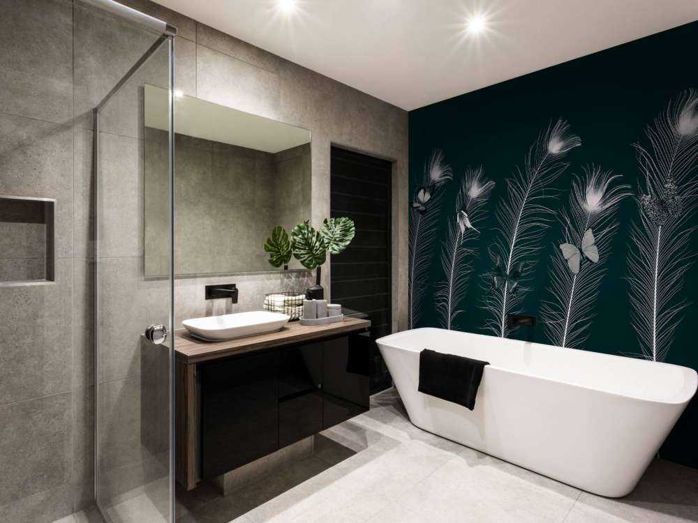 Fjärilar på påfågelfjädrar