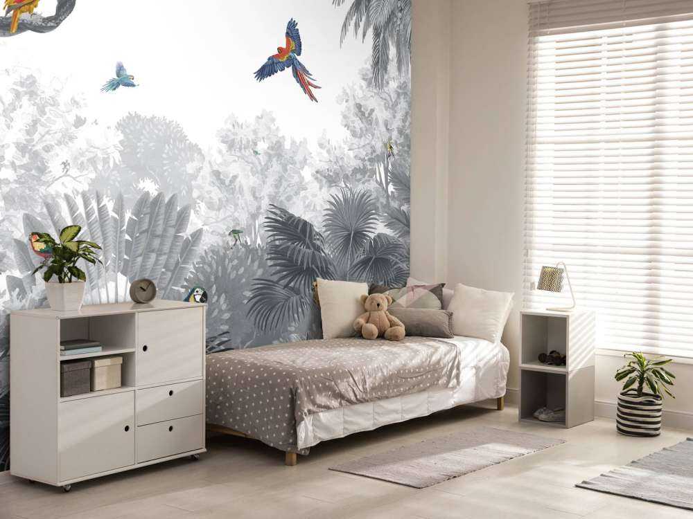 Canopy Jungle - Black and White