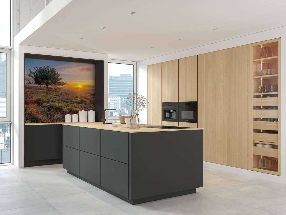 Solnedgång på heden