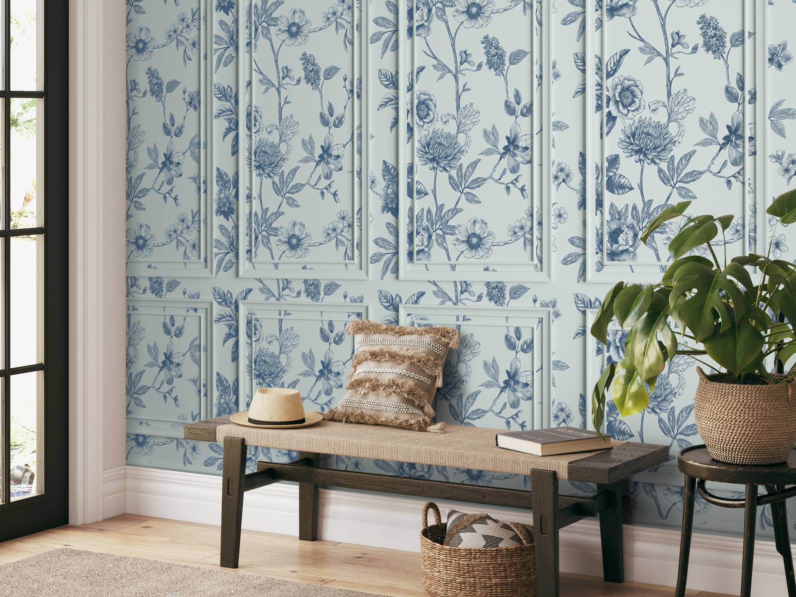 Classic Floral Panels