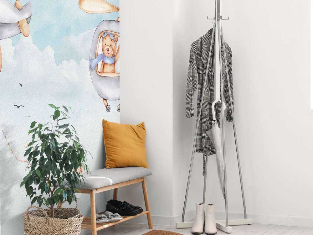 Björnar i himmelsblått