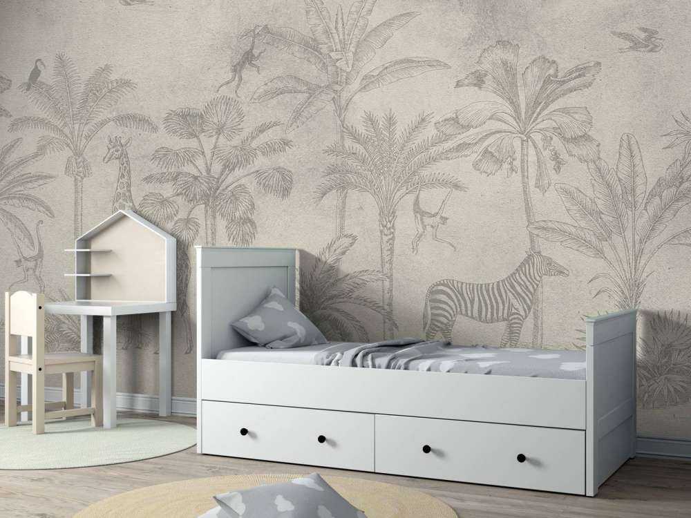 Tropiskt djur djungel grönt