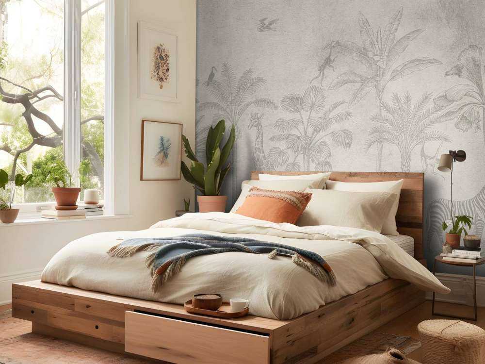 Tropiskt djur djungel grönt