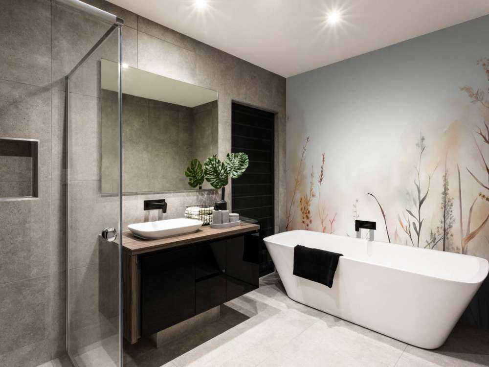 Morgon Tystnad Varm Beige