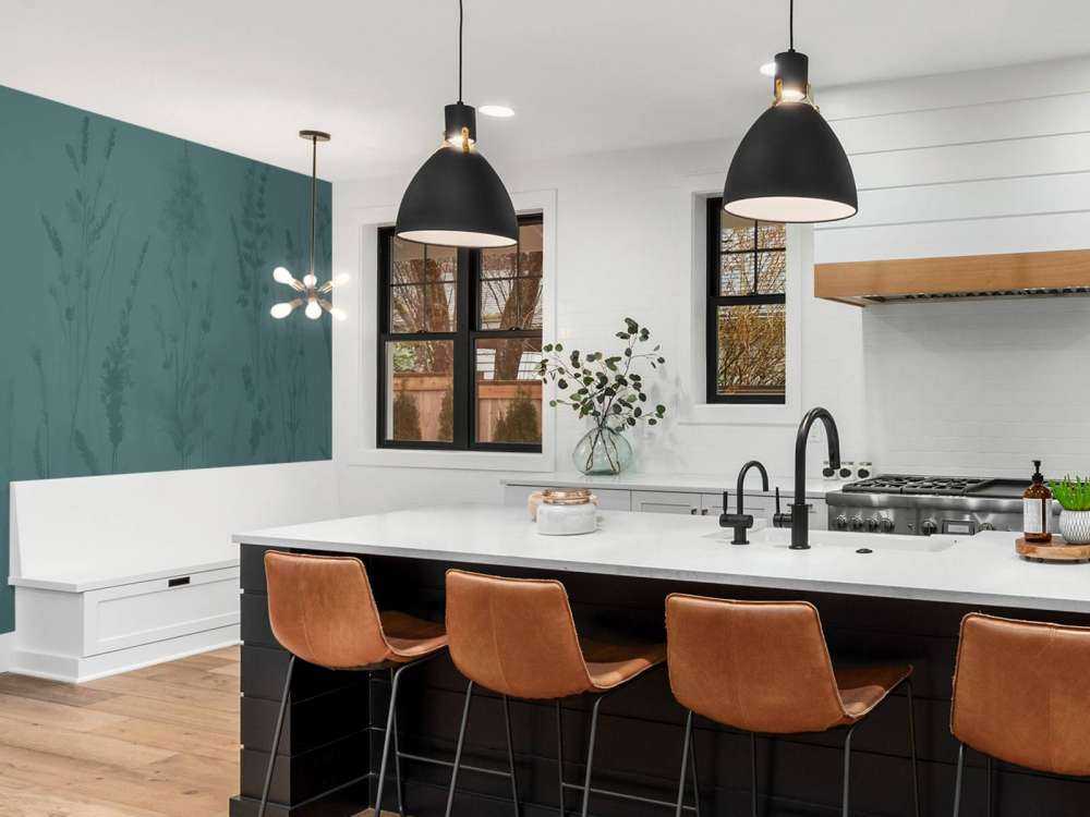 Lavendel Glänta Sömlös Djup Teal