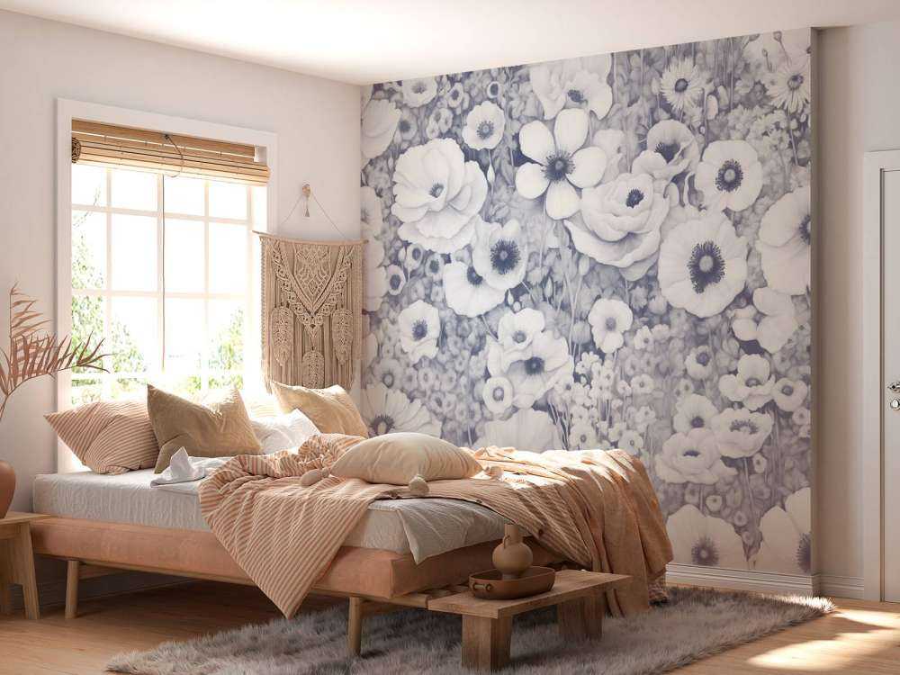 Poppy Tale Monokrom Bue