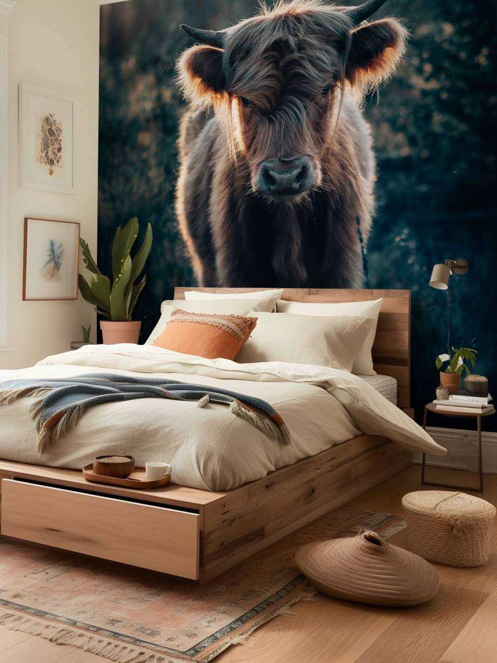 Young Scottish highlander