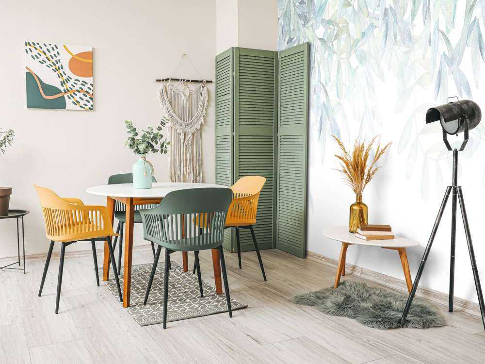 Pastellfärgade akvarellblad