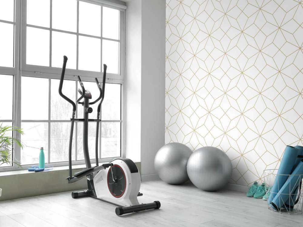 Abstrakta gyllene linjer