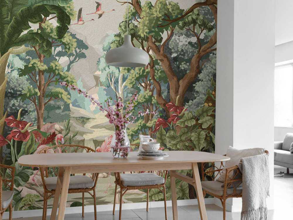 Paradiset för flamingos