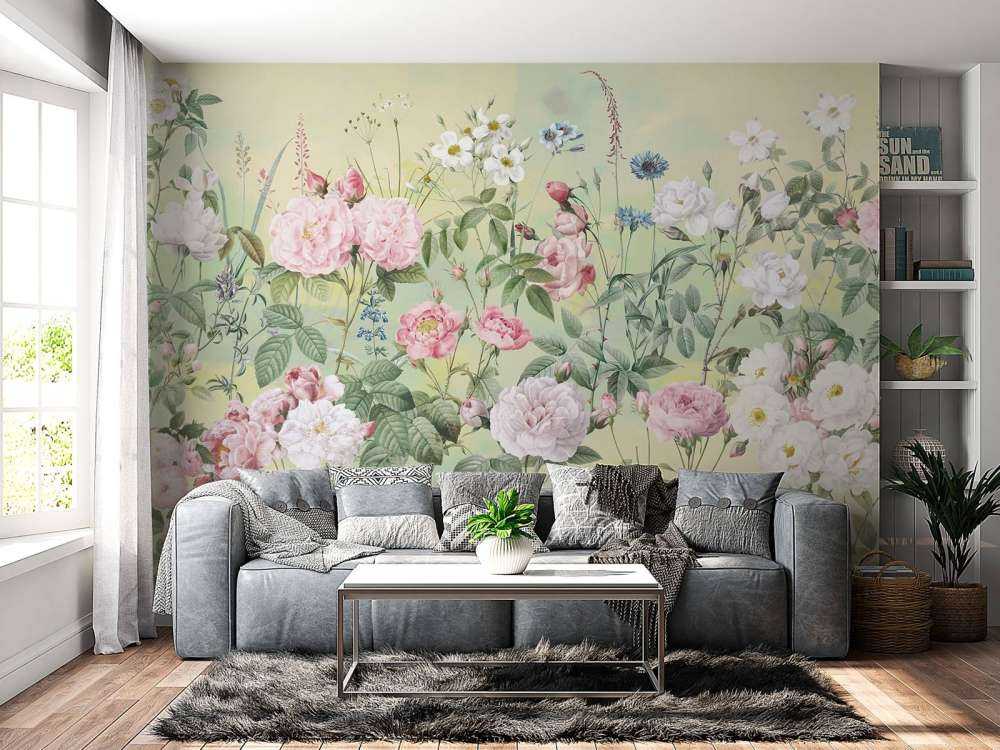 Romantisk Rosenträdgård