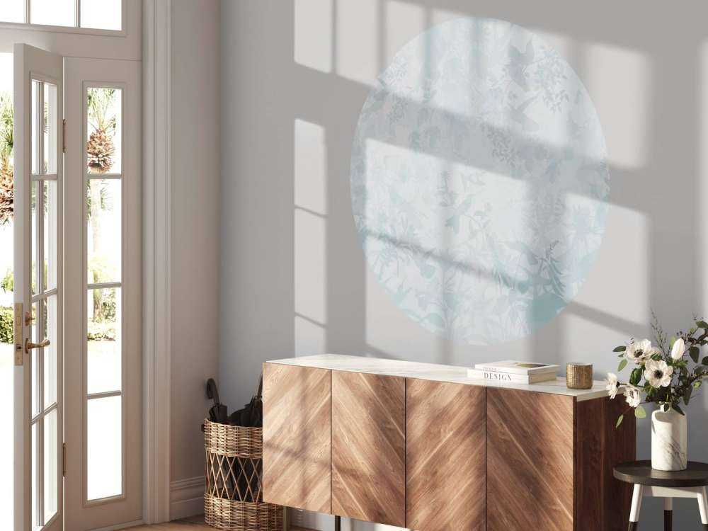 Trädgårdssymfoni i blått