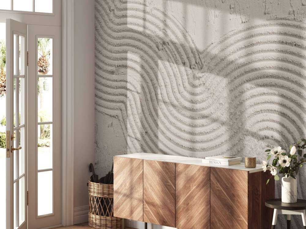 Organiske linjer og strukturer i linned