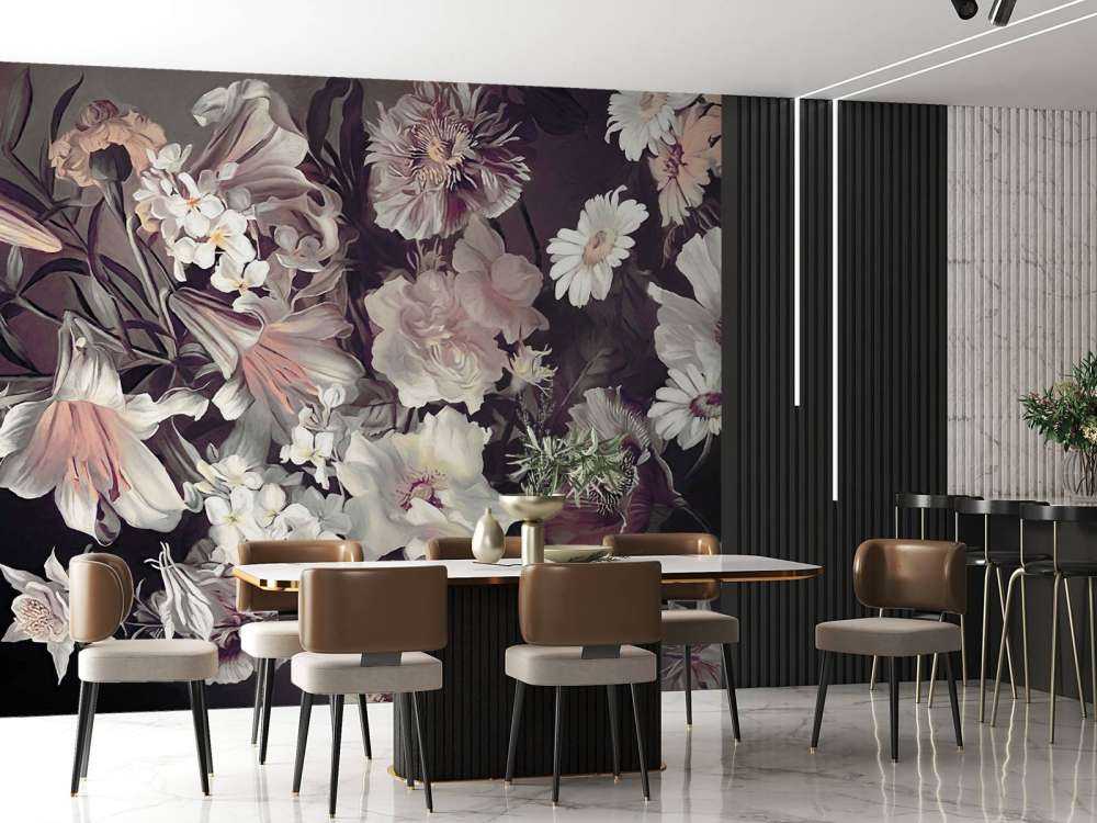 Bukket med margueritter