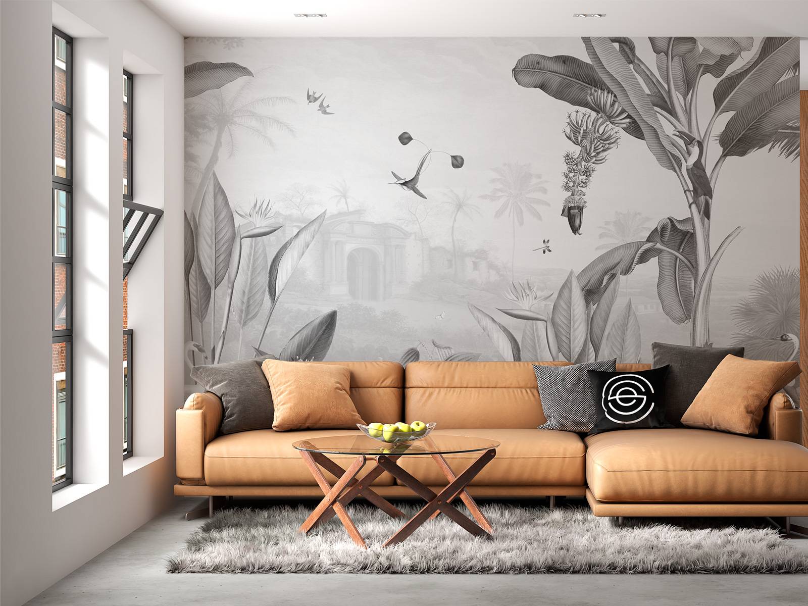 Botanical Beauty - Black and White
