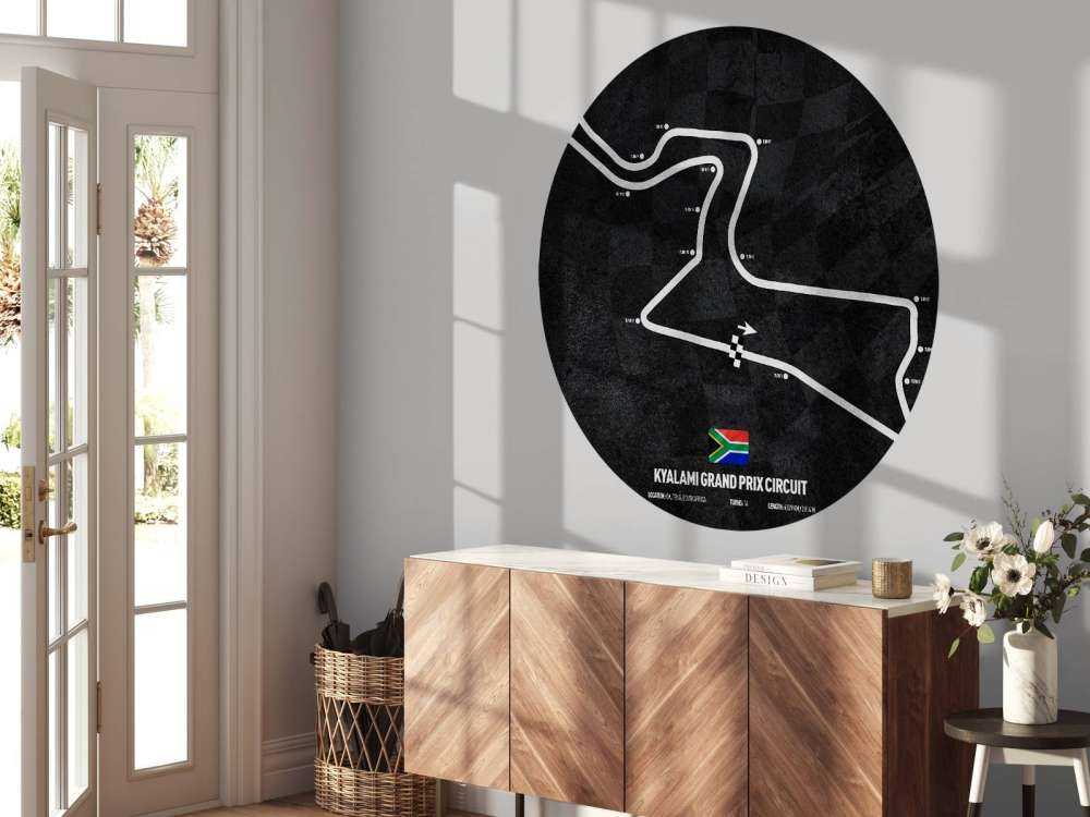 Formel 1-bane - Kyalami Grand Prix Circuit - Sydafrika