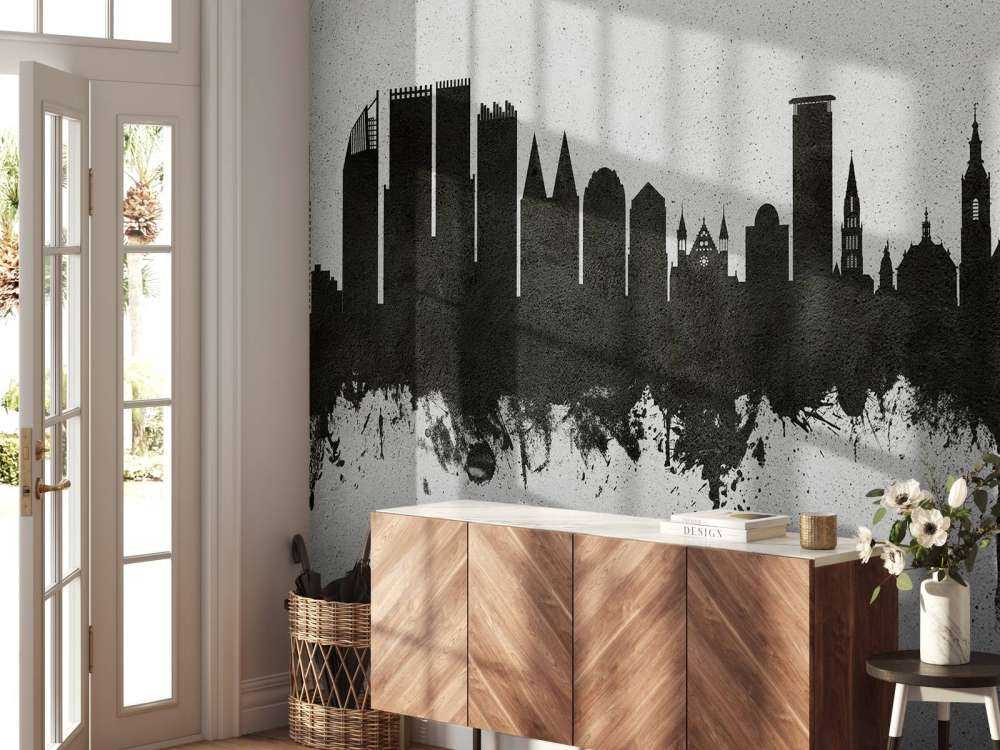 Akvarel skyline, Haag