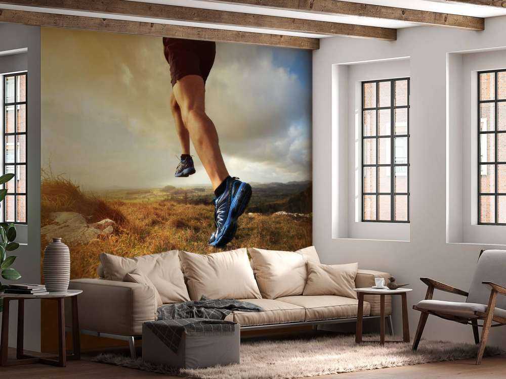 Jogger i aktion