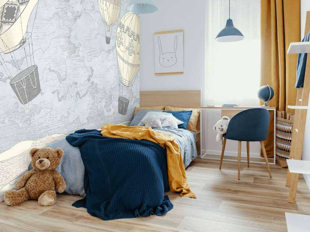 Moderne varmluftsballonger Hvite