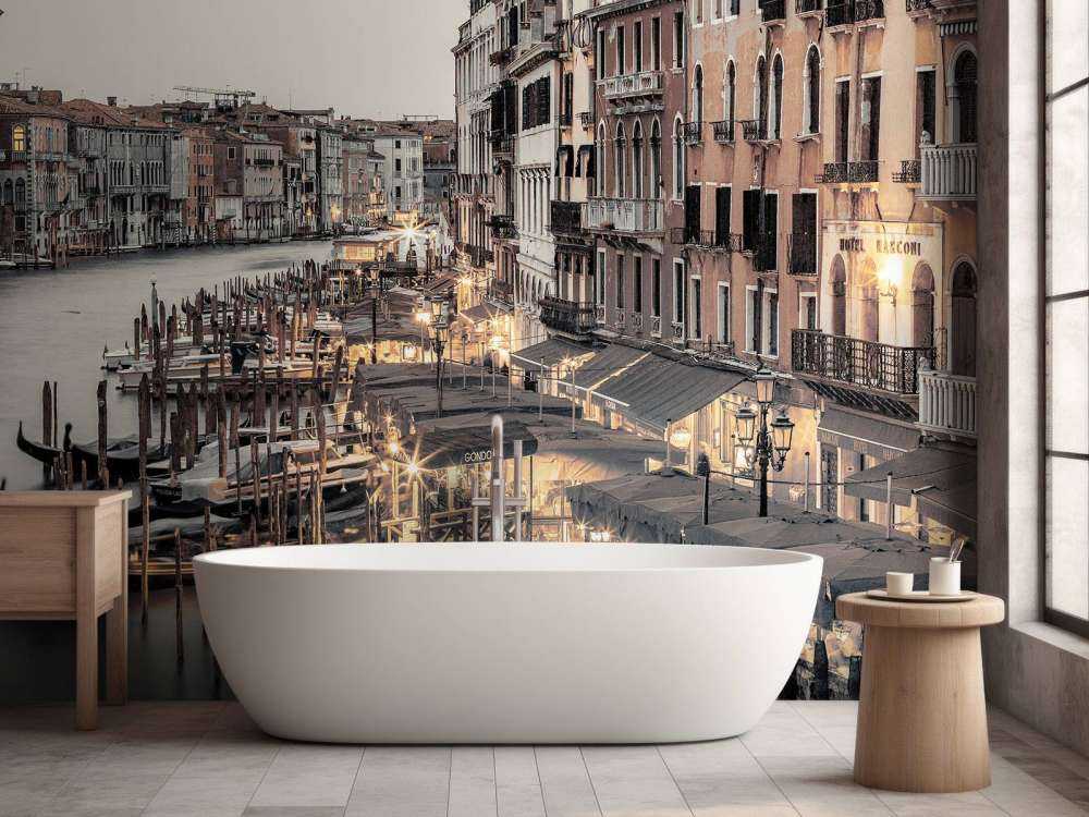 The Grand Canal om natten